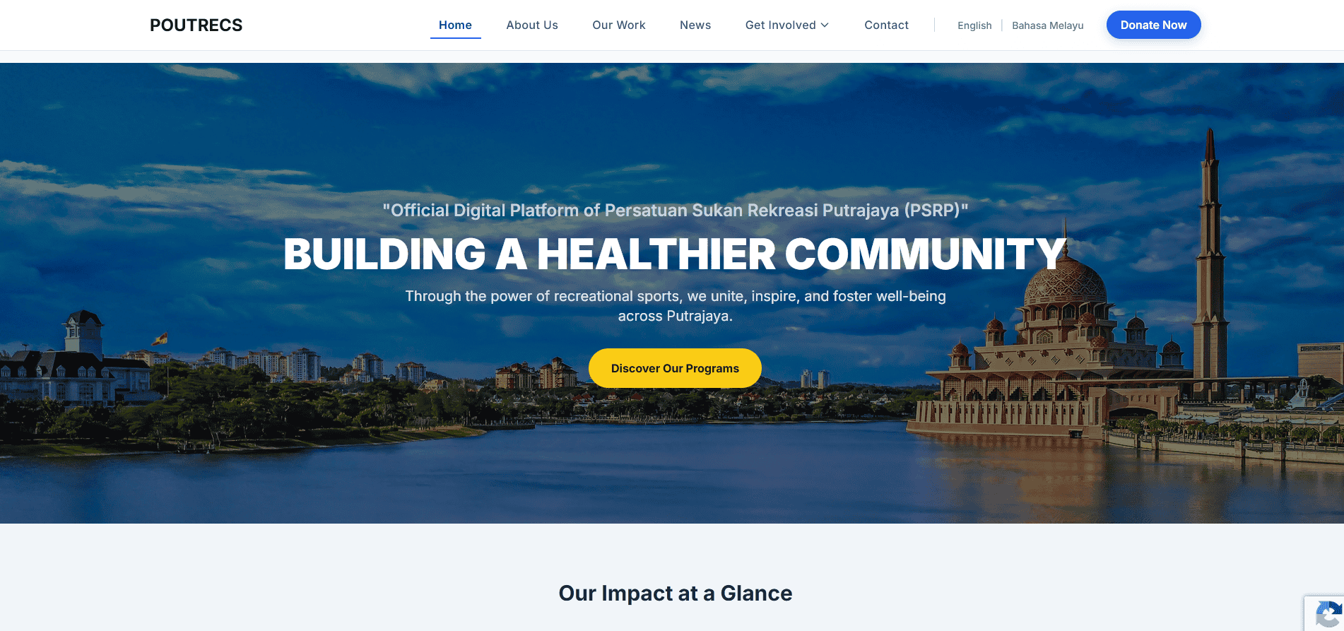 POUTRECS Site Preview